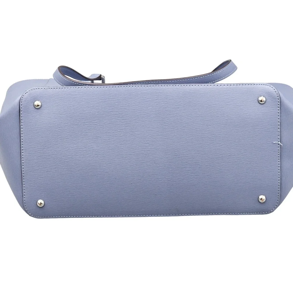 Ralph‎ Lauren Newbury Halee-tt3-med Blue Mist Medium Tote Bag Purse NWOB!